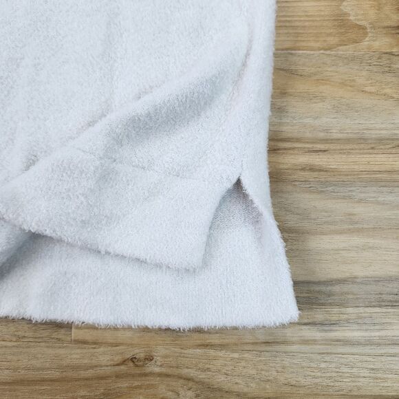 💜Southern Shirt Company Ivory Cloud Luxe Turtleneck Sweater Medium - Picture 7 of 8